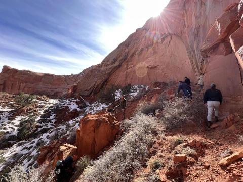 landscape u hike