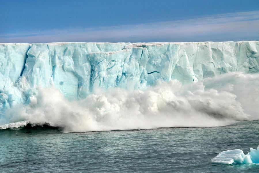 glacier ice loss